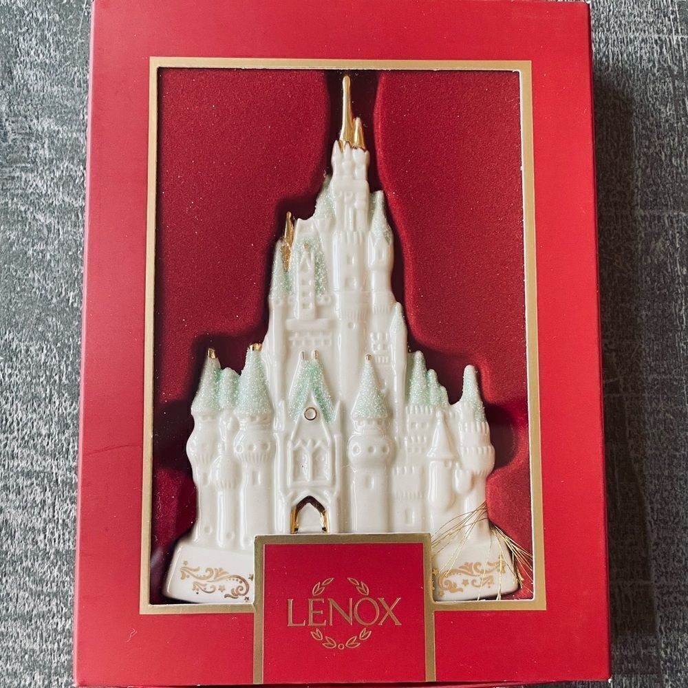 Lenox Disney Cinderella Castle Christmas Ornament